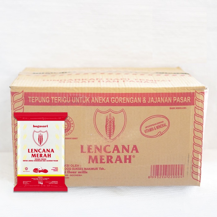 

Lencana Merah Tepung Terigu 1kg