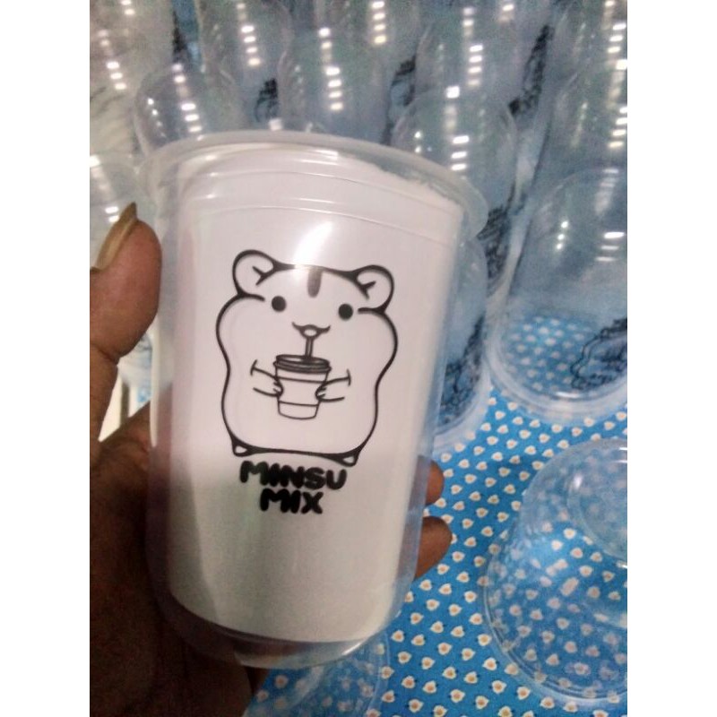 

500 pcs cup sablon 16oz