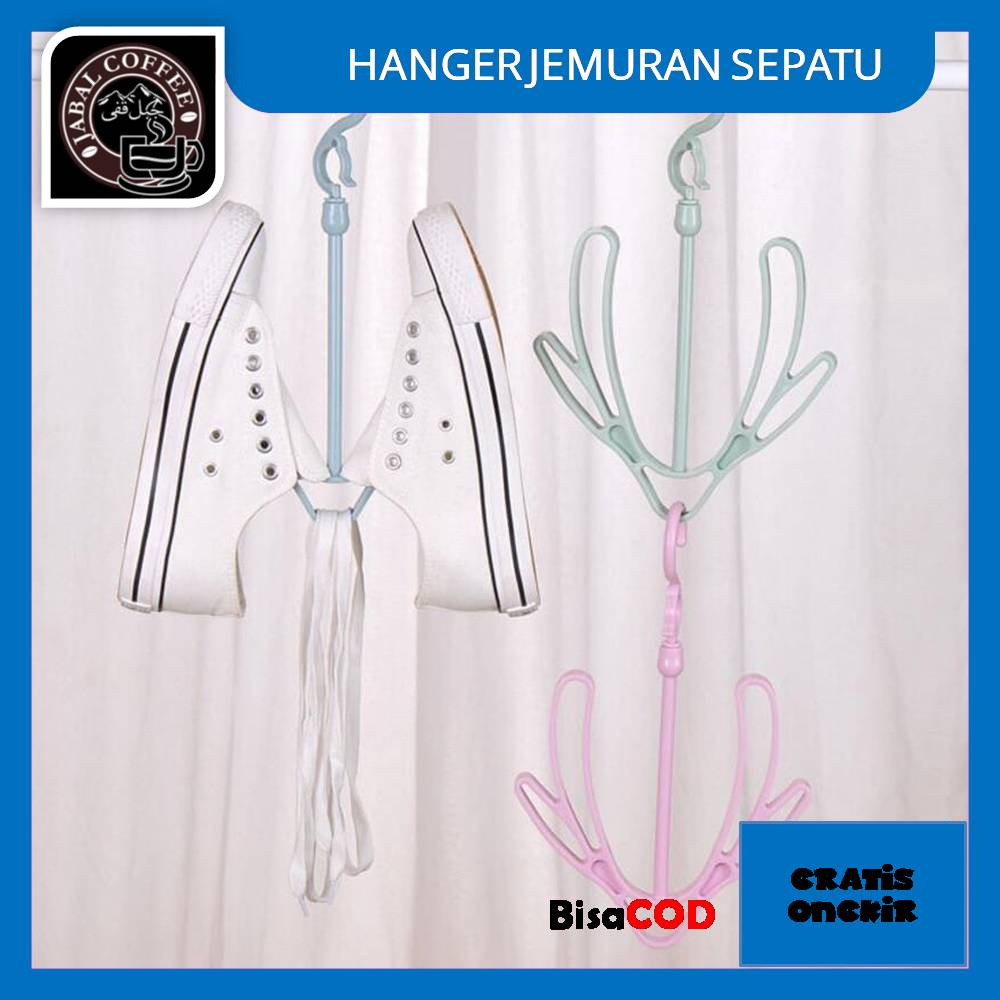 Gantungan Sepatu Sandal / Gantungan Jemuran Sepatu Sandal / Hanger Gantungan Sepatu Dan Sandal