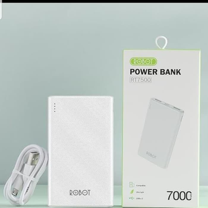 Powerbank Robot RT7500 7000 MAH