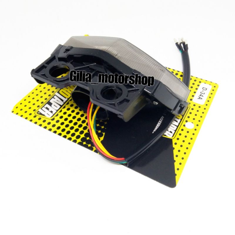 Stoplamp Lampu Stop Led Plus Sen Ninja 150 RR Ninja 250 Karbu Lampu Belakang 3 in 1 Plus Senja Ninja RR Ninja 250 Karbu