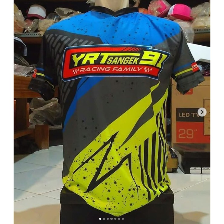 Kaos Racing Jersey Racing Desain Custom 6 Shopee Indonesia