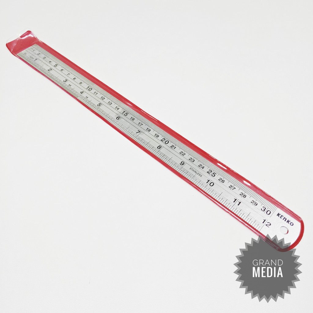 

[GRAND MEDIA] PENGGARIS BESI 30 CM KENKO
