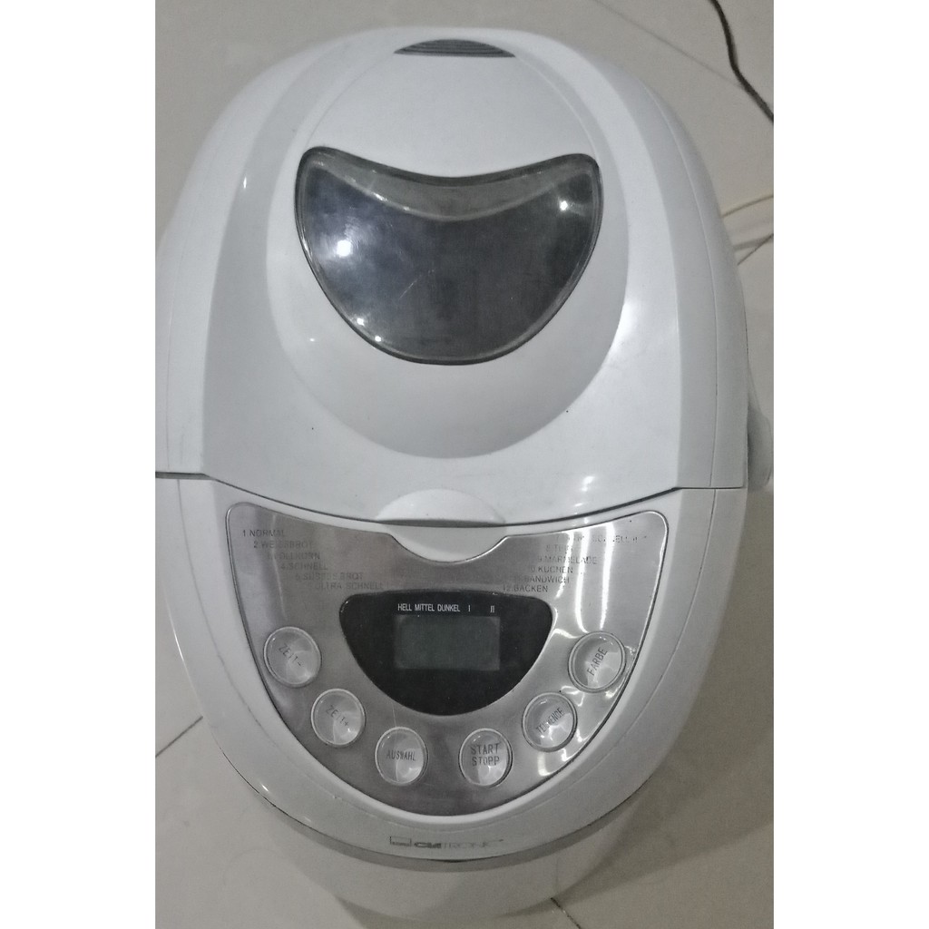 Clatronic BBA 2864 Alat Pembuat Roti Otomatis