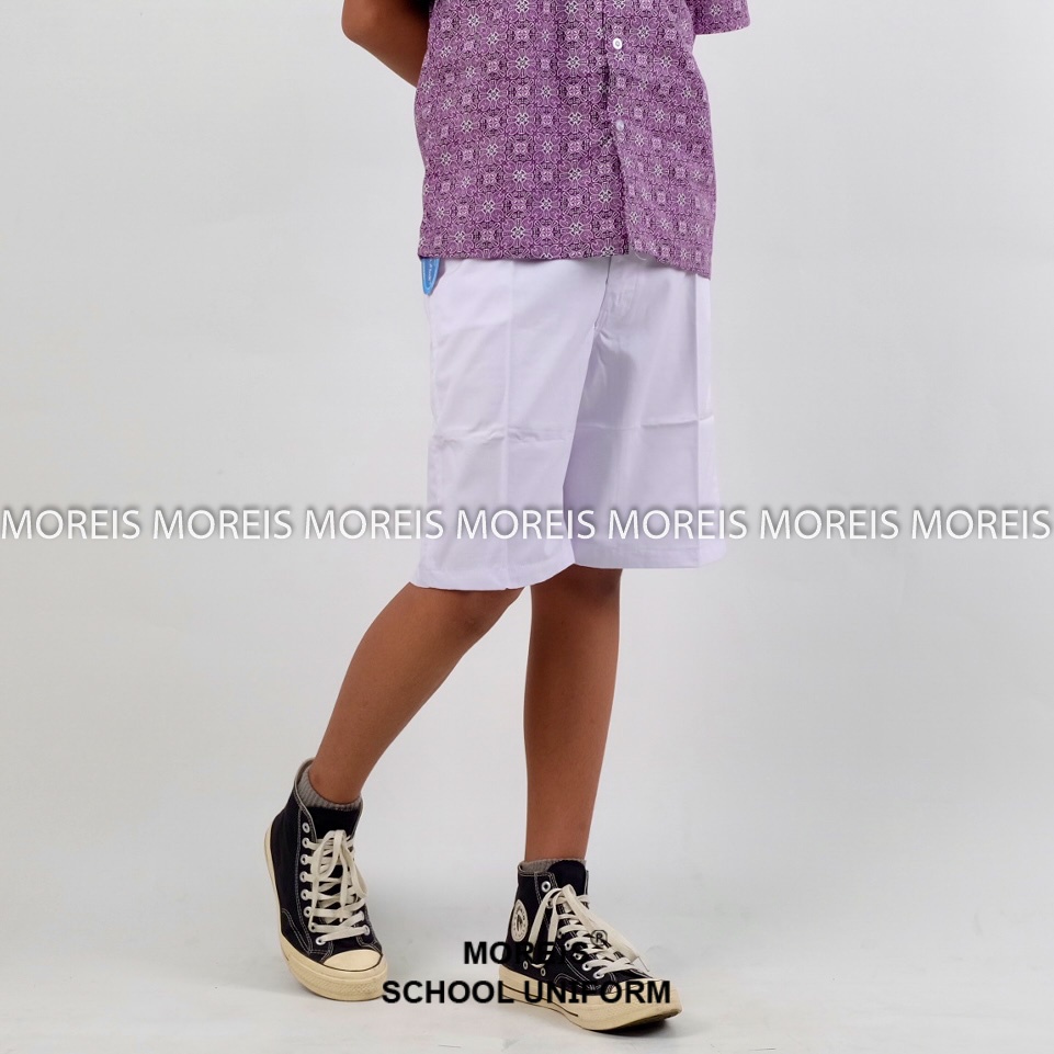 Celana SD Pendek Karet Putih