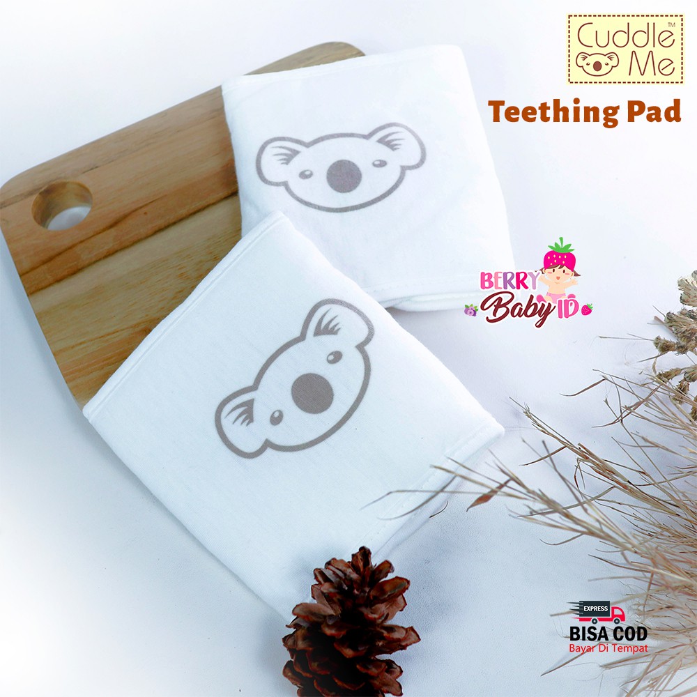 Cuddle Me 2 Pcs Teething Pad Aksesories Gendongan Bayi Lite Carrier CuddleMe CME029 Berry Mart