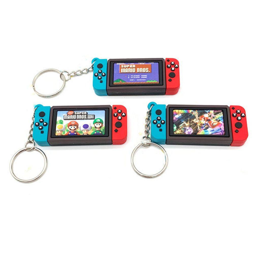 [Elegan] Super Mario Keychain Gantungan Kunci Mobil Figure Mainan Cakar|Kado Anak Mario Gantungan Kunci
