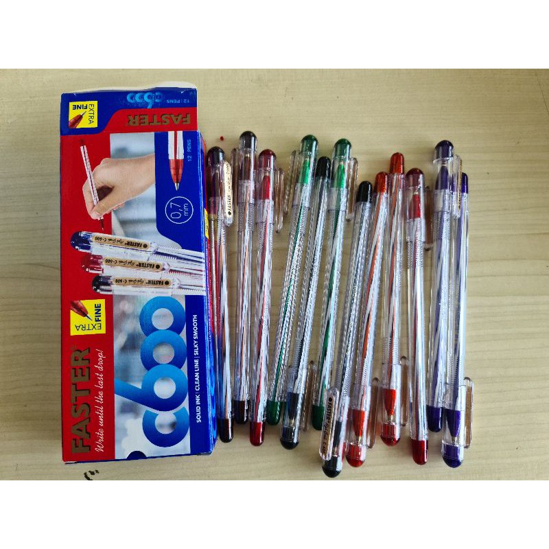 

Faster C600 ballpoin pulpen pen pena