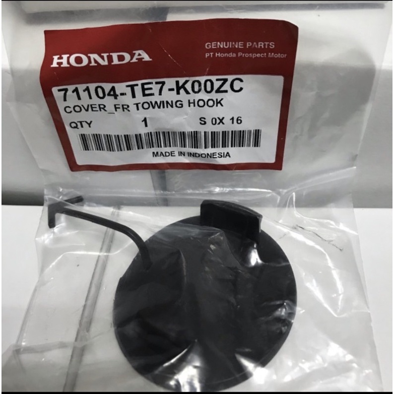 cover tutup towing bumper depan honda mobilio type E 2014-2018