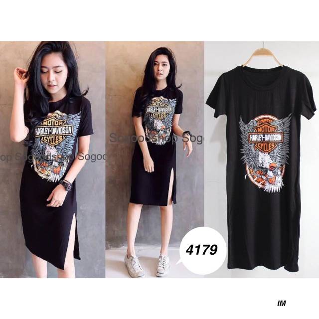 Dress belah samping cantik