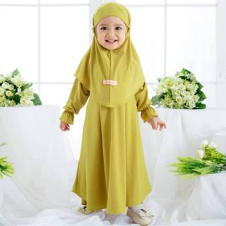  Baju  Gamis  Anak Perempuan  Usia 4 Bulan  2 5 Tahun Raida 