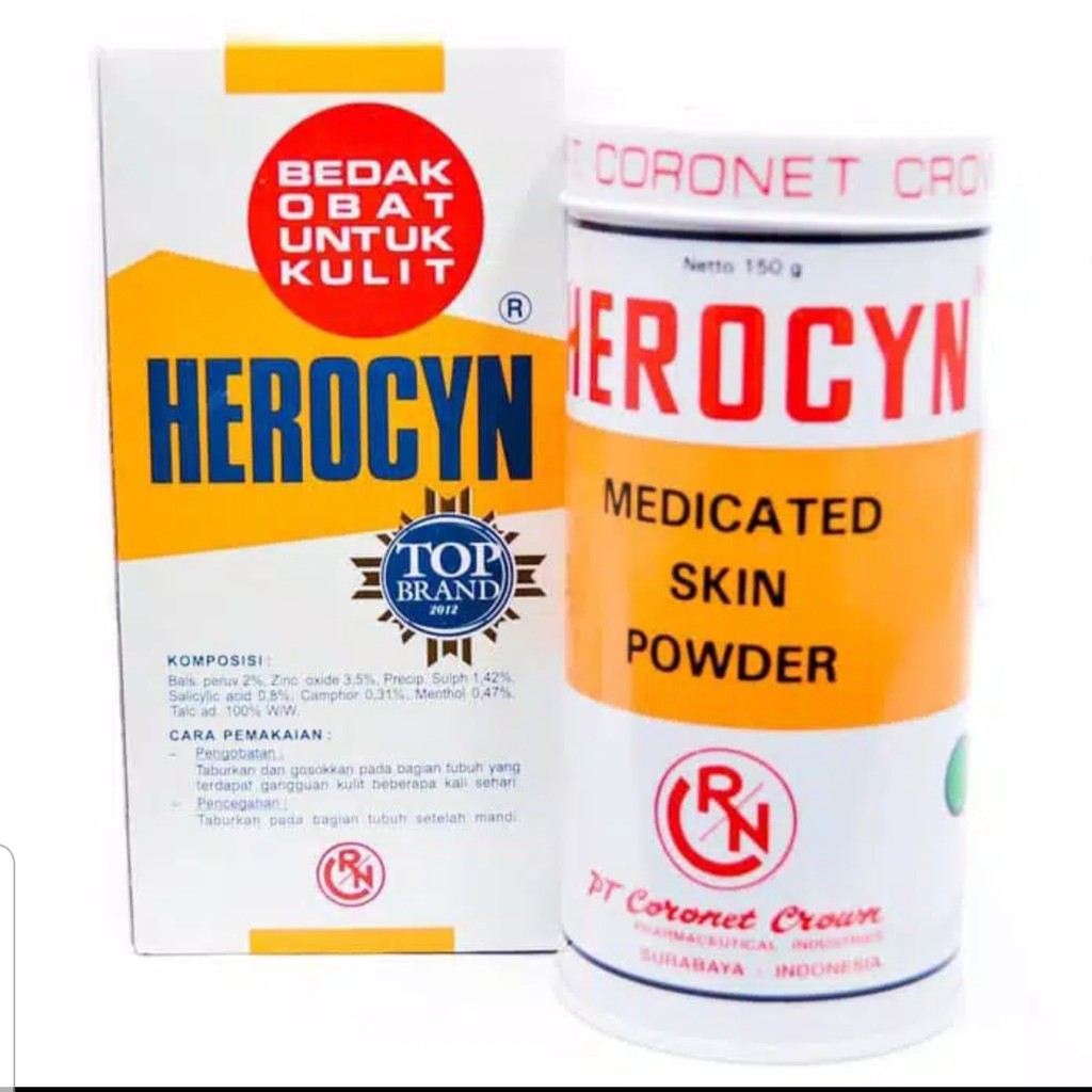 Herocyn Medicated Skin Powder 150gr