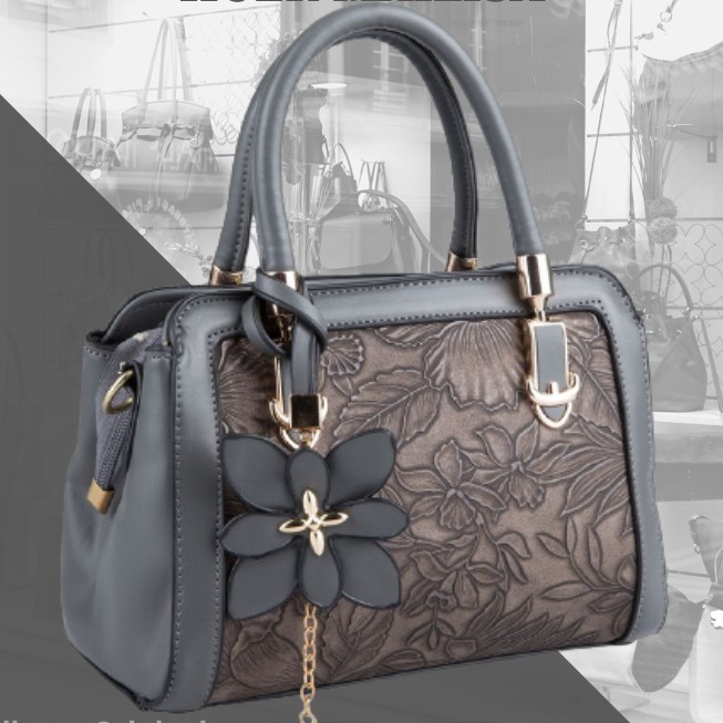 Huer Mailisa Tas Wanita Branded Embroiderry Handbag Original Limited Stock