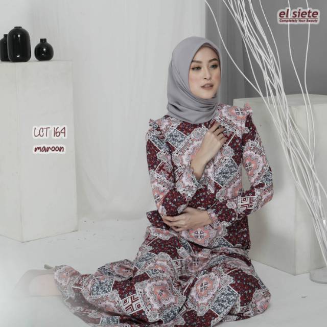 Gamis elsiete . Lct 164 (rayon viscose)