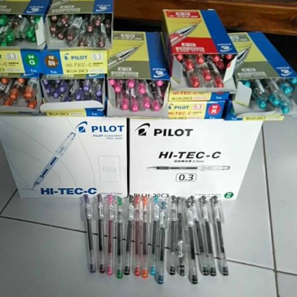 

✨SALE✨ pulpen hitec c 0.3 pilot. 1 losin produck terbaik