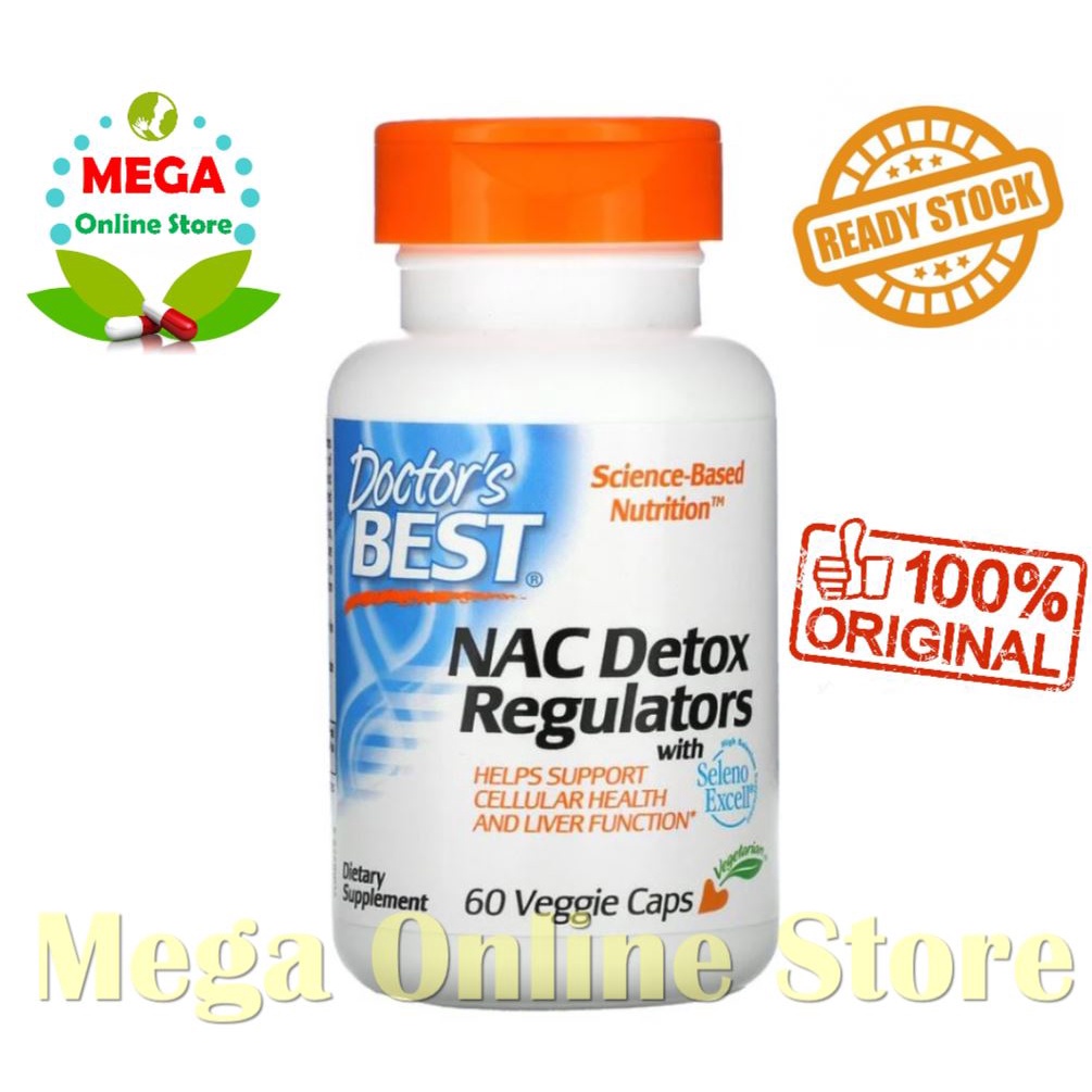 Doctor's Best NAC Detox Regulators - 60 Vcaps