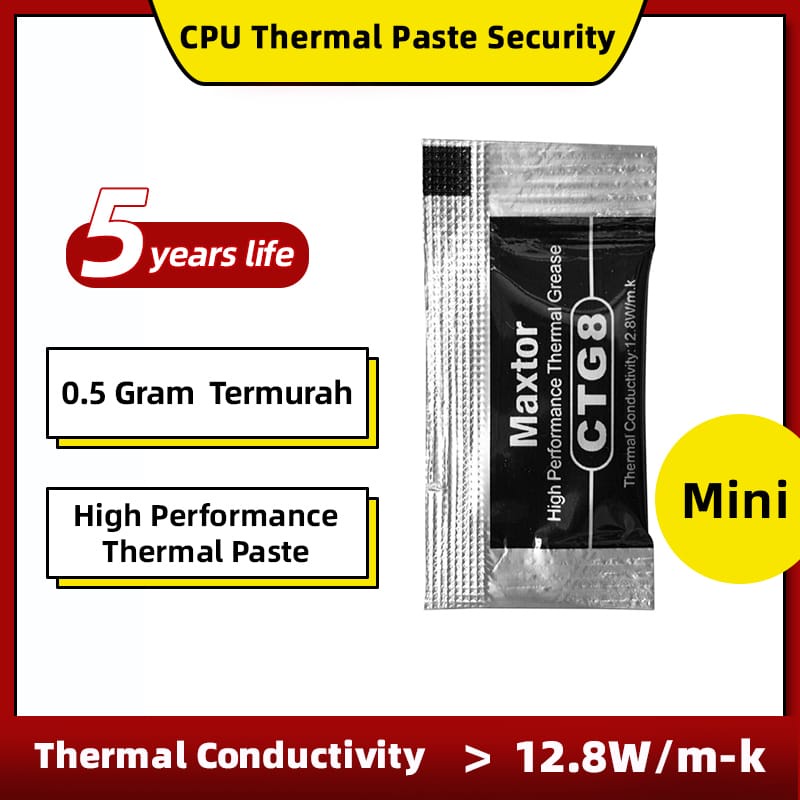 Thermal Paste CTG8-12.8W/M.K Paste Thermal 0.5g /Paste Thermal 0.5 gram