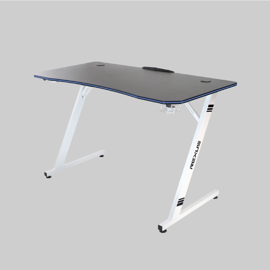 Rexus DIRA RGB Gaming Desk - Black White