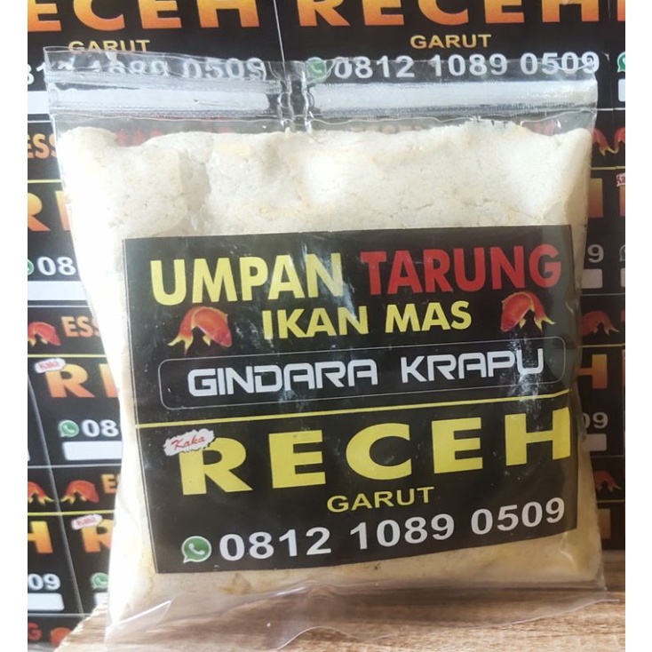 umpan ikan mas GINDARA SUPER / umpan ikan mas JUARA / umpan ikan mas TANPA KUKUS