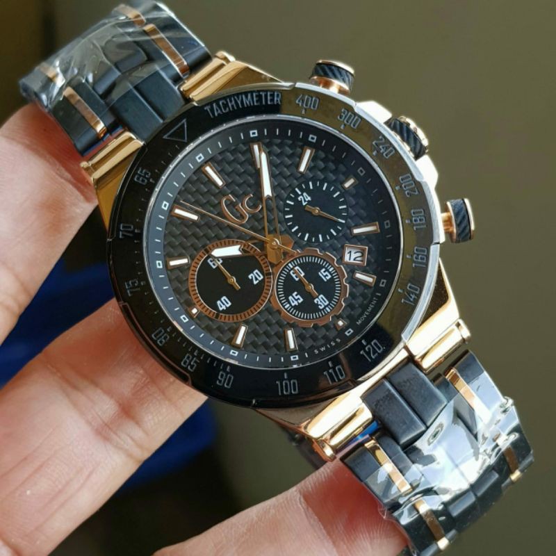 JAM TANGAN PRIA WANITA | RANTAI | KULIT | KARET | MURAH | PRIA GUESS COLLECTION Y35006G2 BATERAI