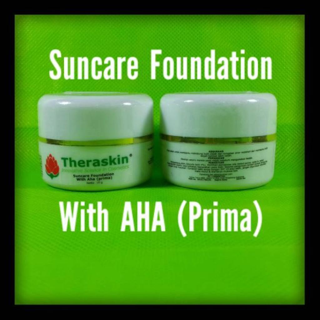 (TS FOUNDATION AHA PRIMA) Theraskin foundation aha prima - foundation aha dengan spf 30