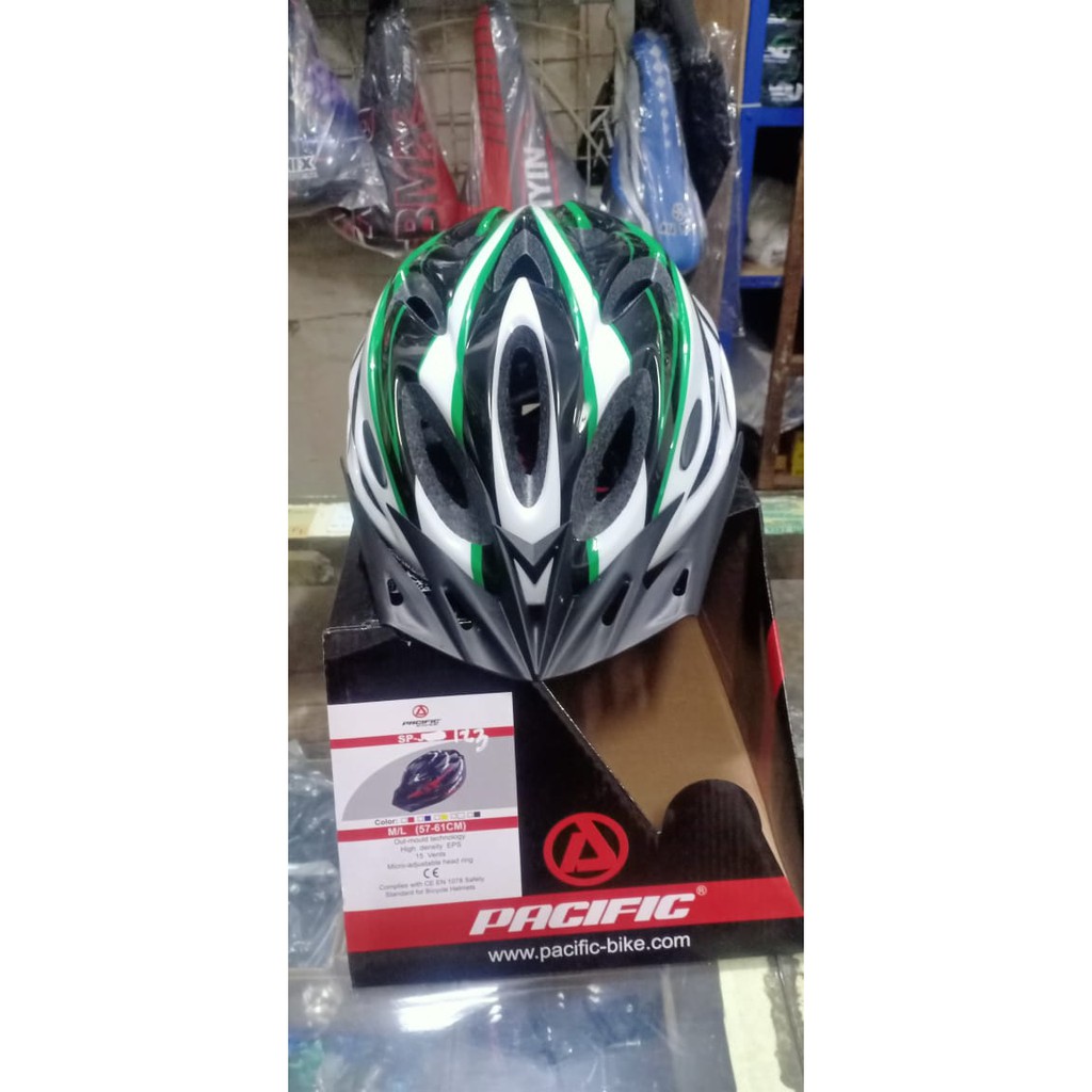 TERMURAH!!! Helm Sepeda PACIFIC / High Quality / Realpict