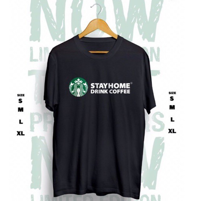 Tumblr starbucks Tshirt Baju starbucks kaos distro Kaos starbucks