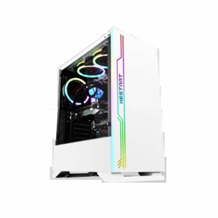 Casing Komputer / PC Case Paradox Gaming Ashura include 1 Fan RGB