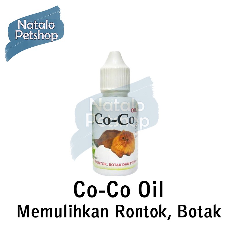 Coco Oil / Coconut / Vitamin Bulu Rambut Kucing Rontok / Obat