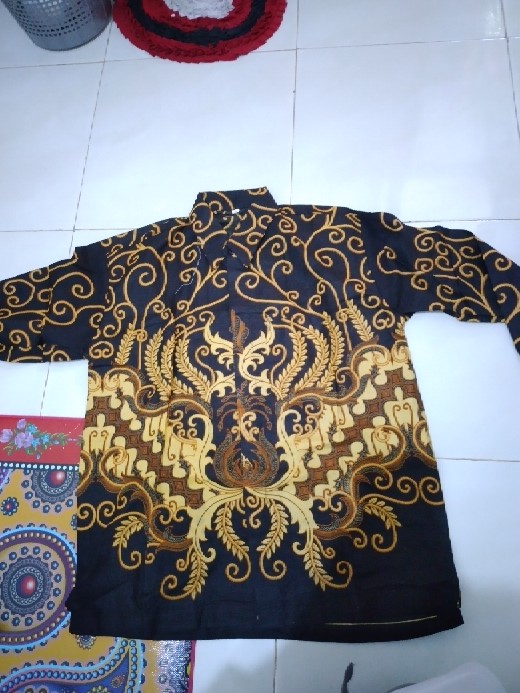 New Arrival Distro Batik Pria Bordir Sogan Hrb026 Batikaf Notoarto Batik Ipnu-ippnu Hem Pria Bel