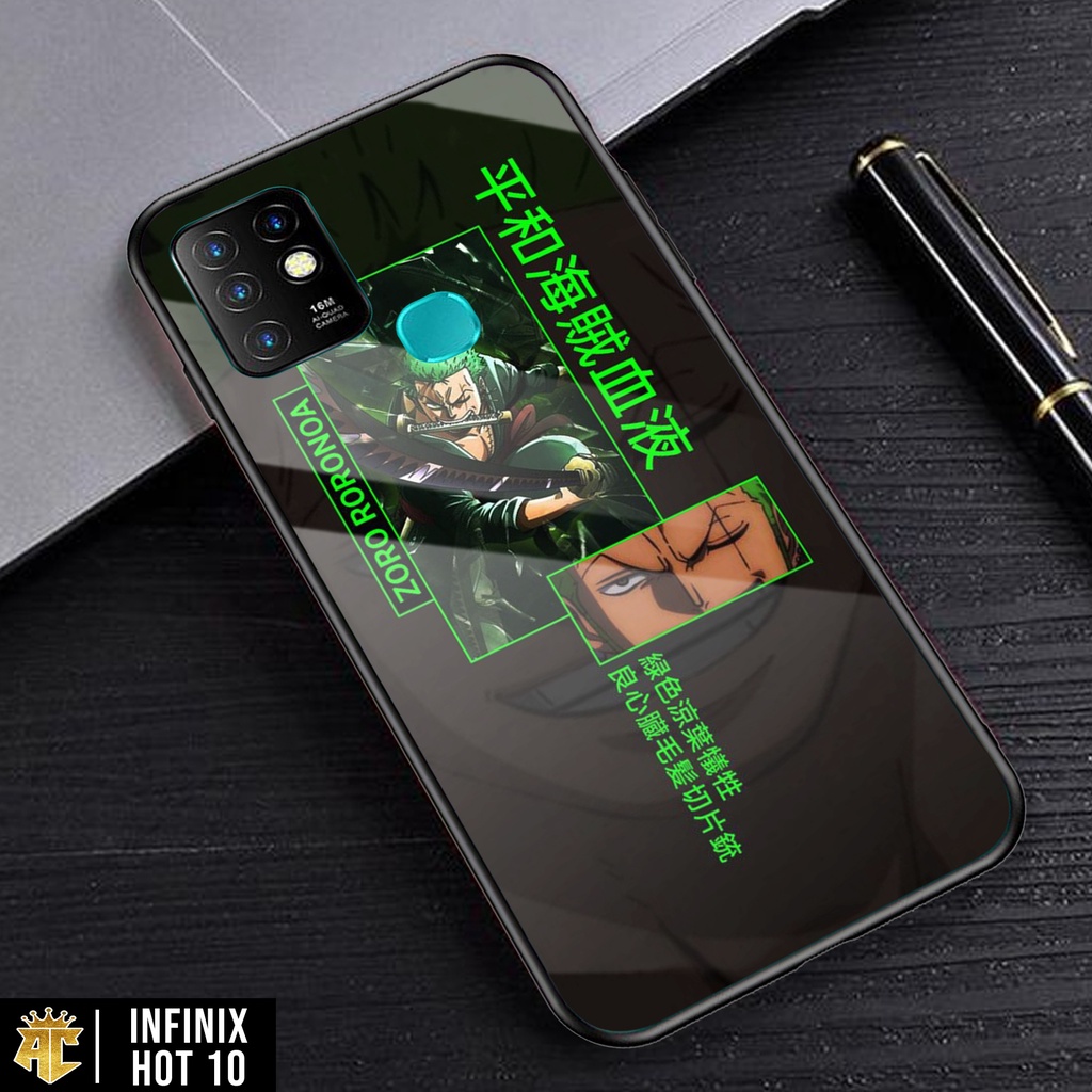 Case INFINIX HOT 10 - Casing INFINIX HOT 10 Terbaru 2022 AERO CASE [ MOTIF ZORO ] Silikon INFINIX