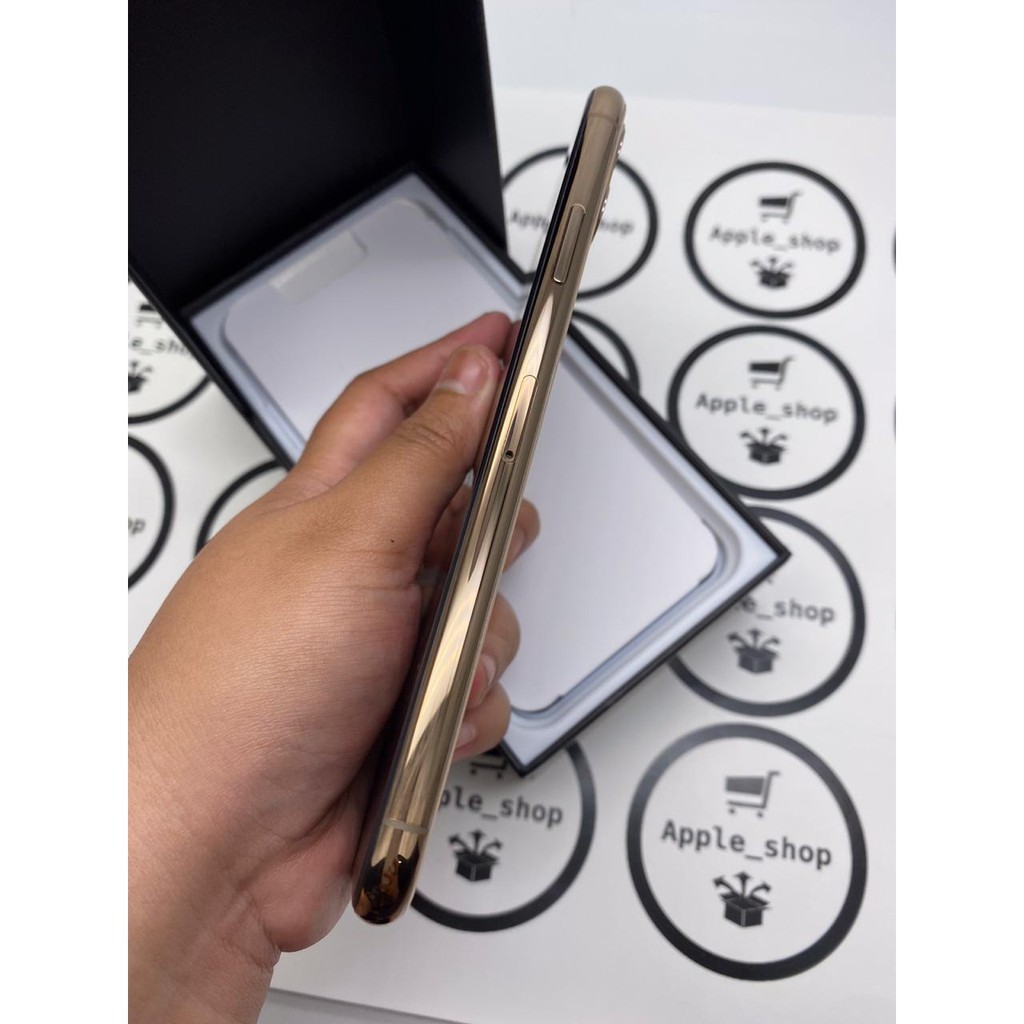 iPhone 11 Pro Max 256gb Gold Lcd Original Mulus Original Bukan Refurbish / Rekondisi