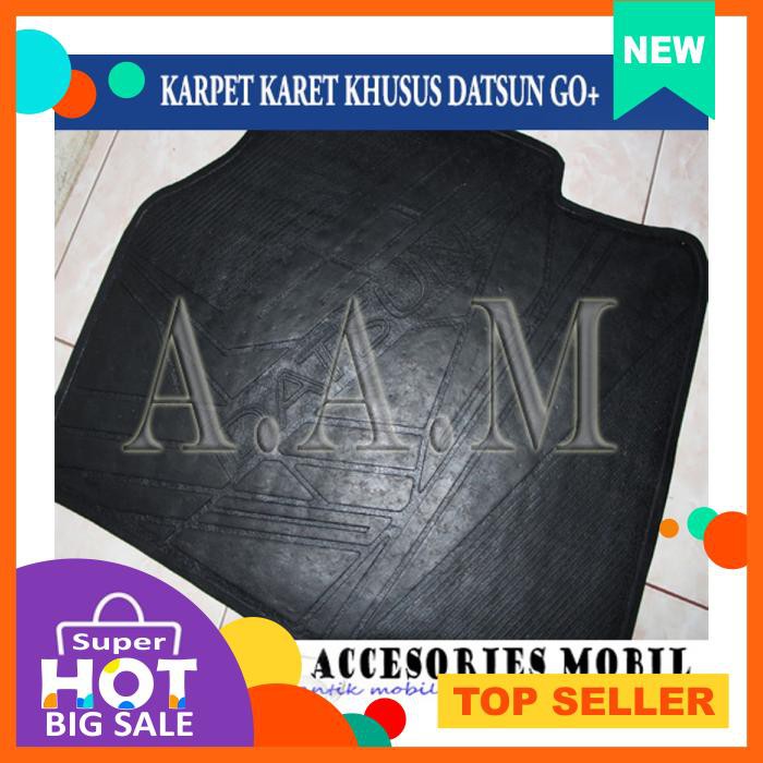 Karpet Karet Datsun Go+ Panca, Karpet Lantai Datsun Go+ Panca, Car Mat Fullset Khusus Datsun Go