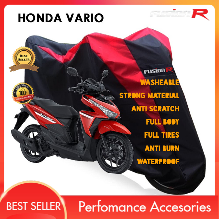 Sarung Motor Honda Vario 150/Selimut Motor Vario 150 /Kerudung Motor Vario 150 Fusion R Waterproof