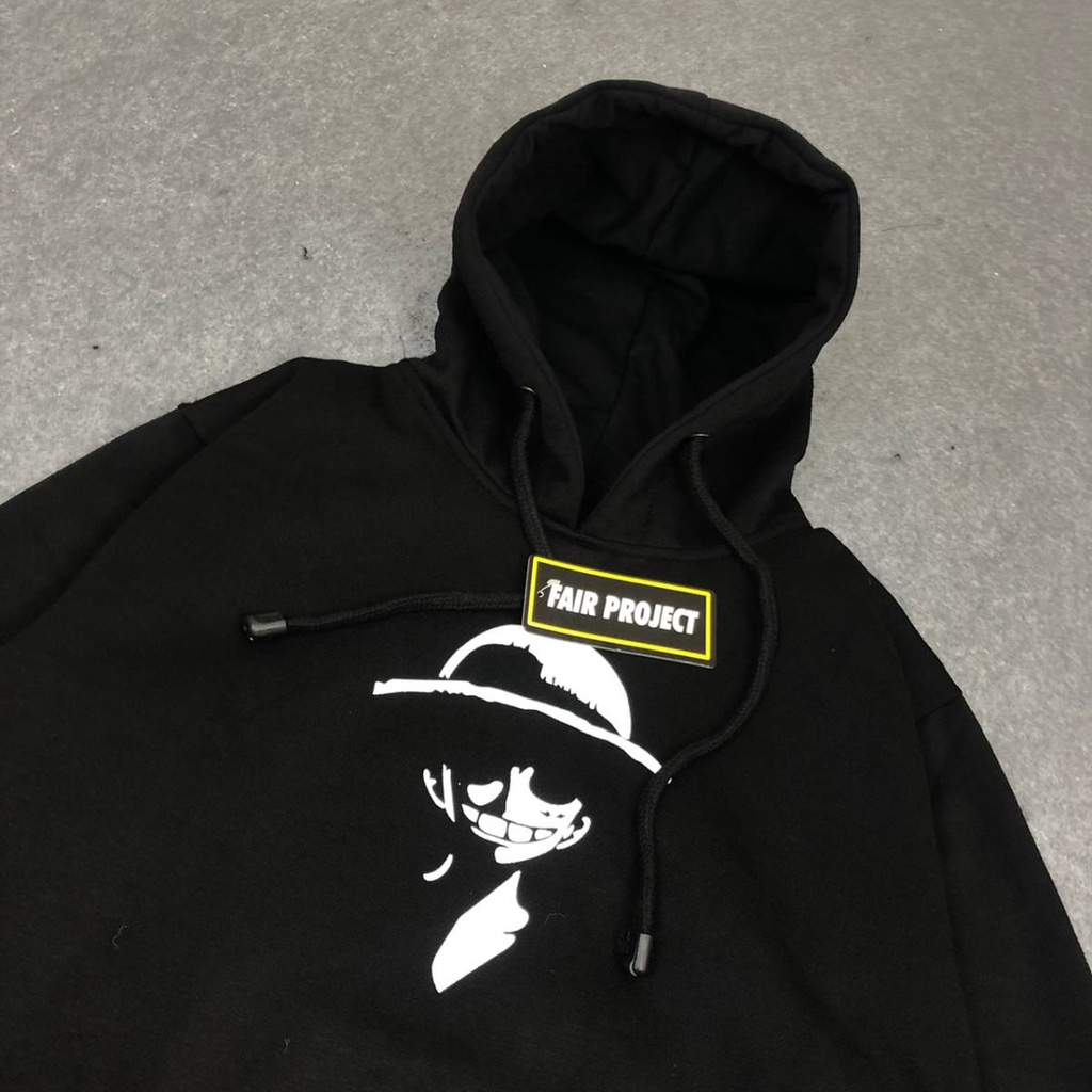 Hoddie Sweatshirt Pullover Hoodie One Piece Manga Anime Jepang Luffy d Monkey Long sleeve Pria Wanit