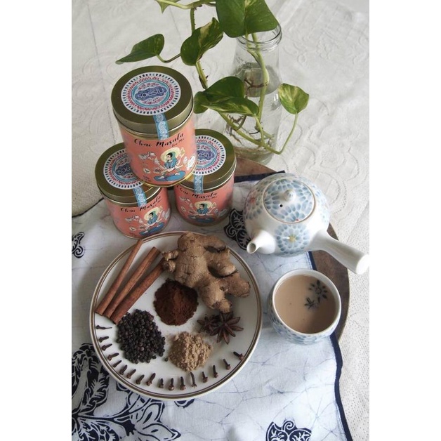 

[ COD ] Chai Masala tea mix 130gr TERLENGKAP Kode 937
