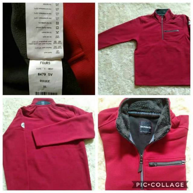 Jaket Sun Valley Half Zipper