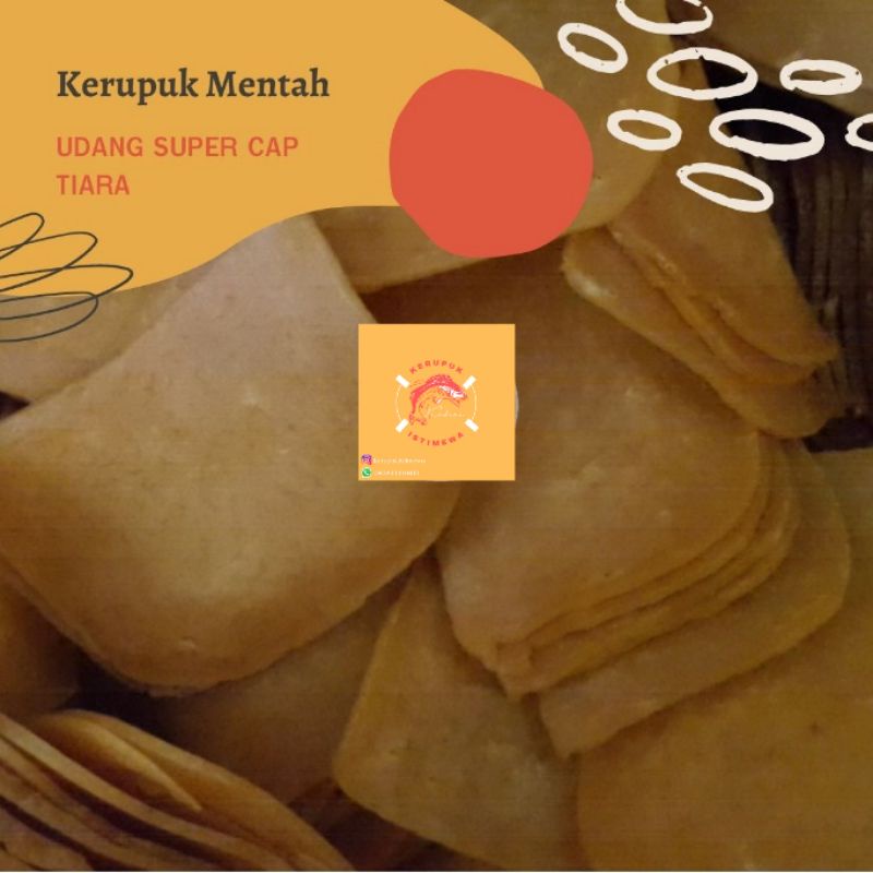 

( 250 GR) KERUPUK UDANG MENTAH / KRECEK KRUPUK UDANG TERASI RENYAH