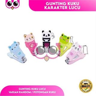 gunting kuku lucu varian random potongan kuku