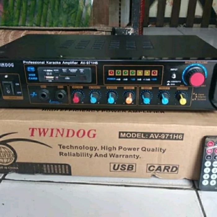 Twindog  , TD AV  971H6 USB , Twin Dog , Ampli, Amply , Power, Amplifier  Remote