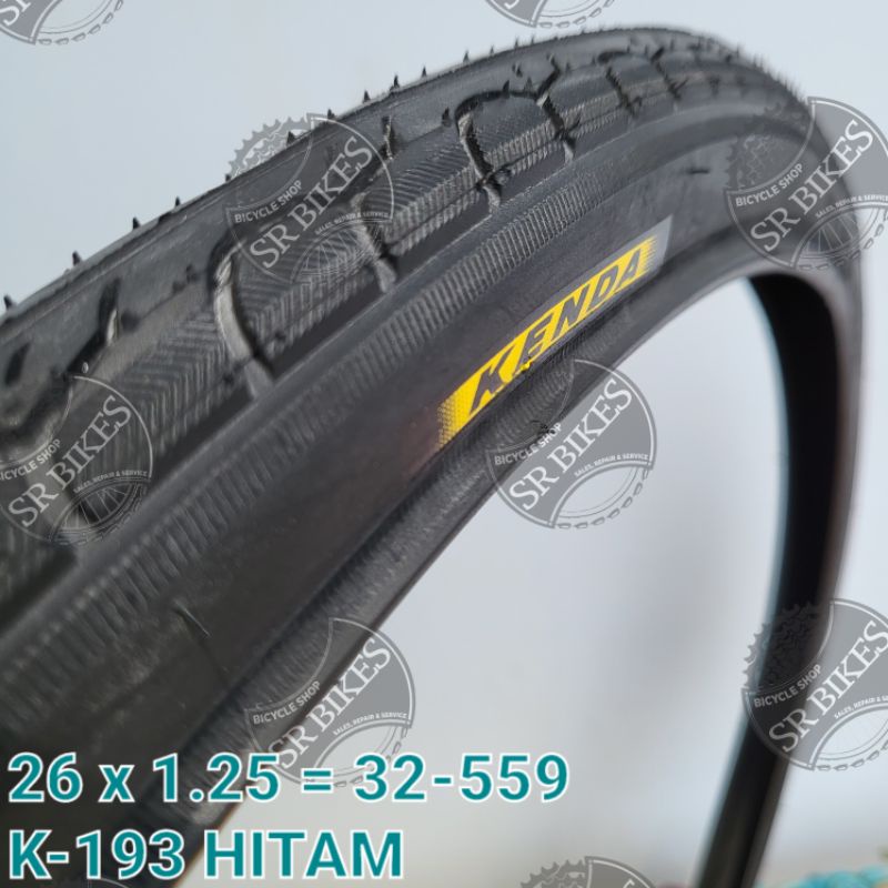 Ban Luar 26 x 1.25 Sepeda MTB Gunung Hybrid. KENDA