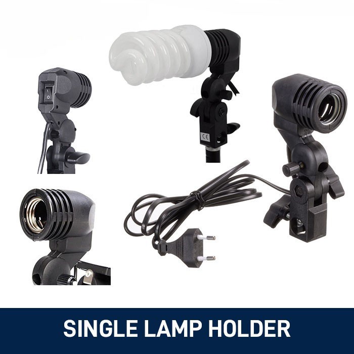 Trend-PAKET KOMPLIT Tripod 2M Plus Lampu Bohlam LED E27 45W / Lampu Makeup / Lampu Selfie