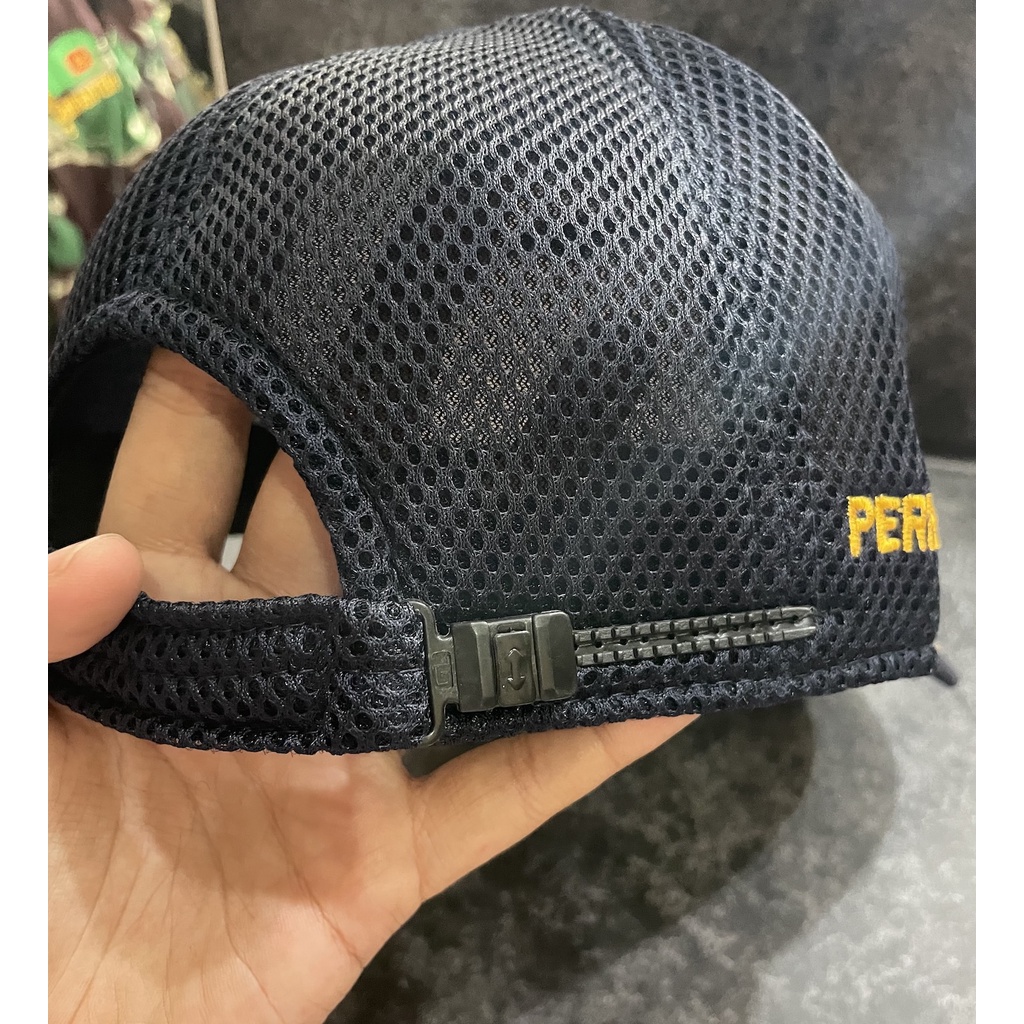 Topi Jaring Kemenhub Golongan 3 - Topi Jaring Perhubungan - Topi Jaring - Topi Dinas Perhubungan Padi Kapas List