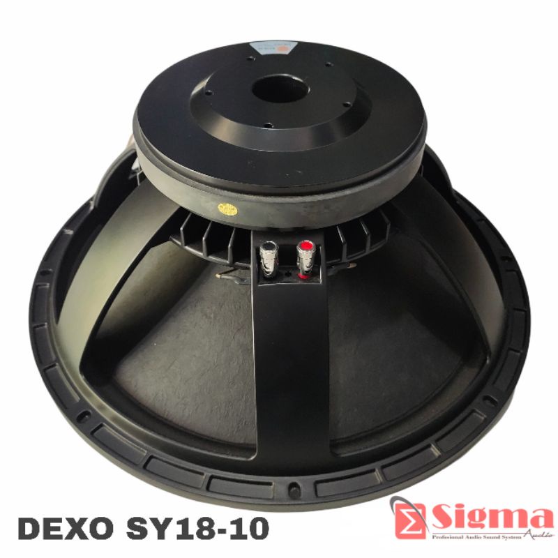 Speaker  18" DEXO  SY 18-10 Speaker Komponen 18 Inch Coil 4 Inch