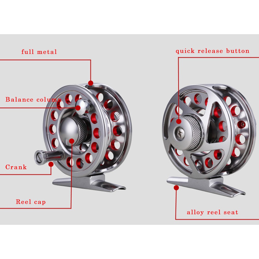 COD Reel Tokos One Way Aluminium Lieyuwang DS 50 DS60 Max Drag Up To 7Kg