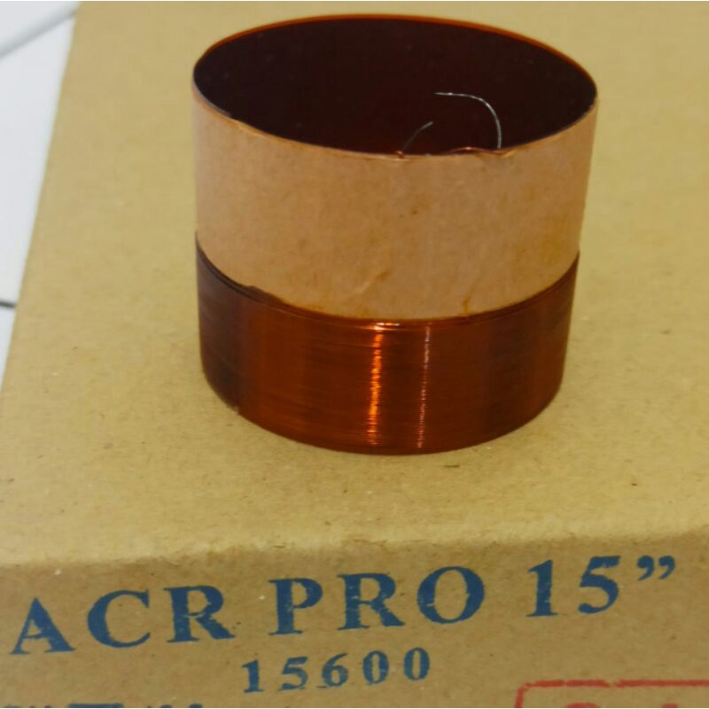 Spul spol spool spoel speaker 15inch 15 inch ACR Pro 15600 voice 49.5mm