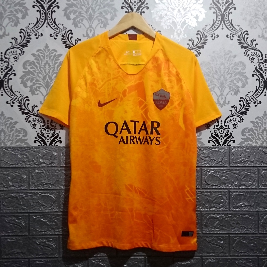 Jersey AS Roma 3rd 2018 / 2019 GO Kuning