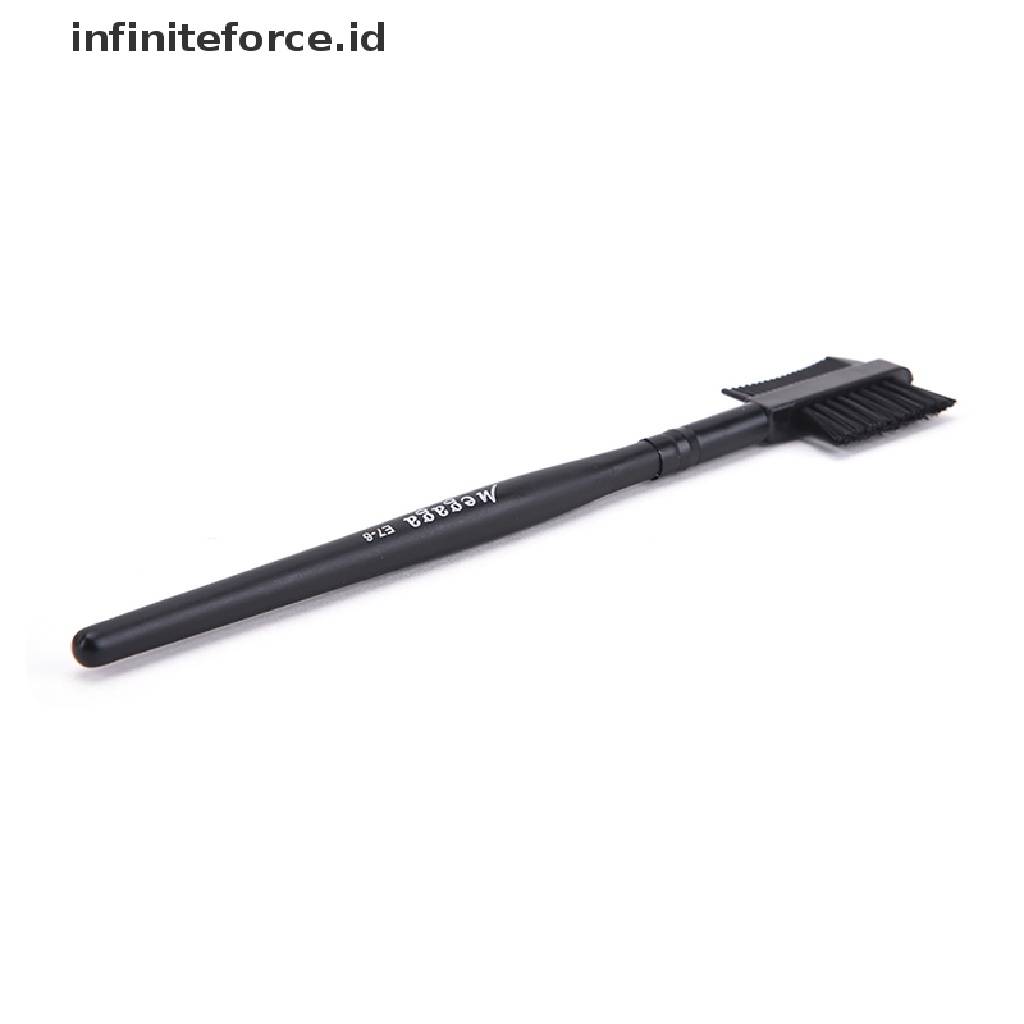 (Infiniteforce.Id) 2 In 1 Brush Alis / Bulu Mata Untuk Makeup / Kosmetik Wanita