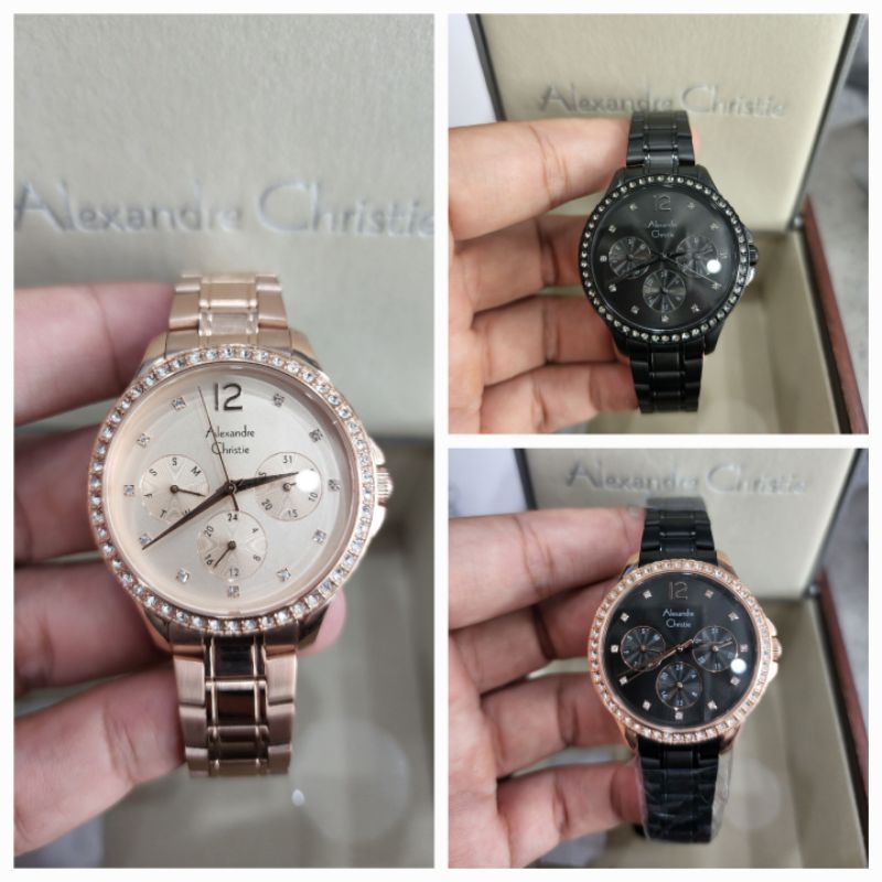 Jam tangan alexandre christie ac2768 ladies passion 2768 original