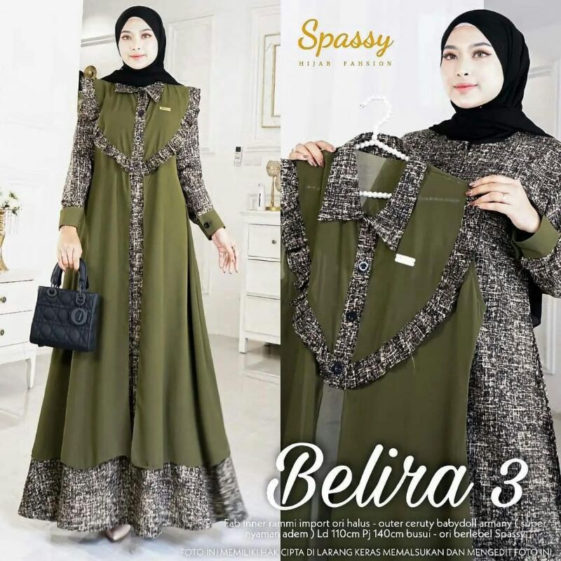 One set gamis kekinian BELIRA #3